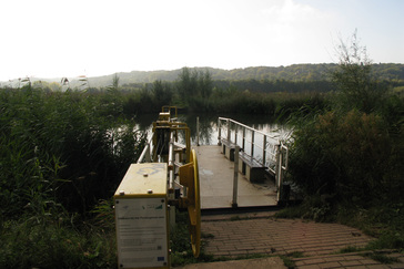 Trekpontje over het Meer