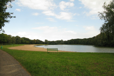 Uitzicht over het Wylermeer