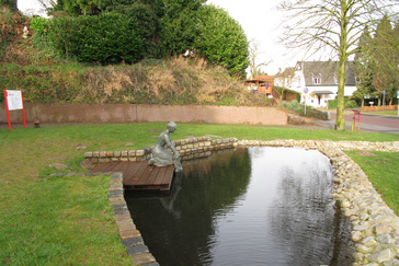 Wasvrouw en Watermolen