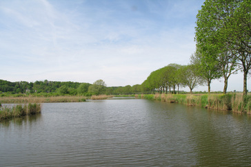 Uitzicht vanaf het pontje