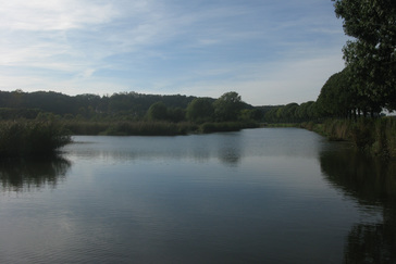 Uitzicht vanaf het pontje
