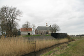 Gezicht op de Enserkerk (Schokland)