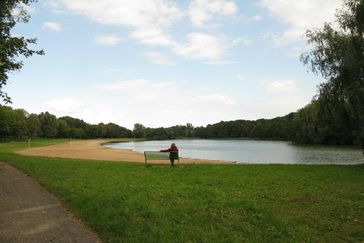 Uitzicht over het Wylermeer