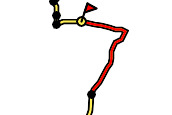 routekaartje