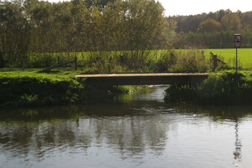 Uitstroom van water