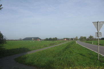 Modern boerenmelkveebedrijf